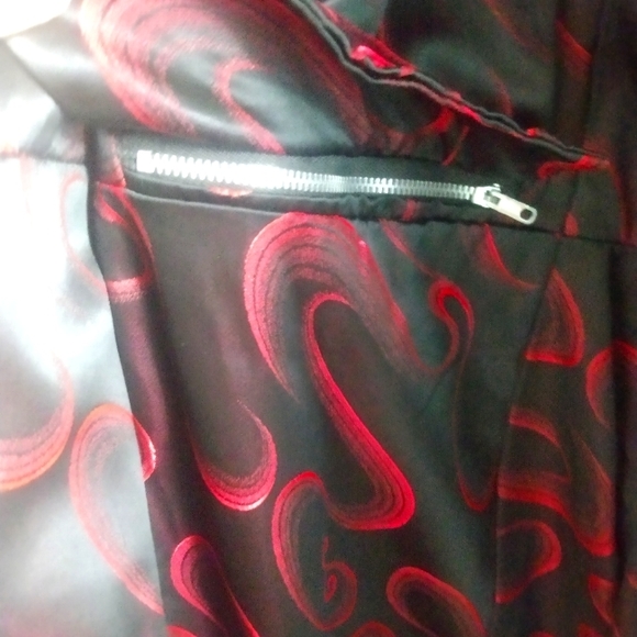 Genuine 0ersian Lamb/Sheep real fur coat,Leather, curly black fur, buttoned - Picture 6 of 6